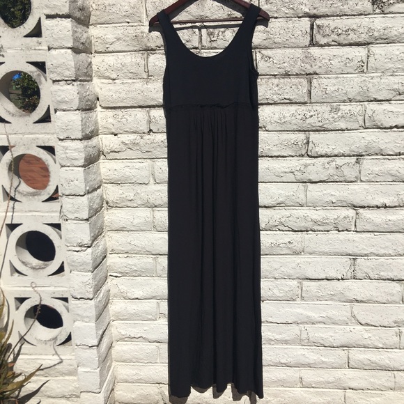 🌟Host Pick🌟 Witchery Sleeveless Black Maxi Dress NWOT Size L - Picture 9 of 16